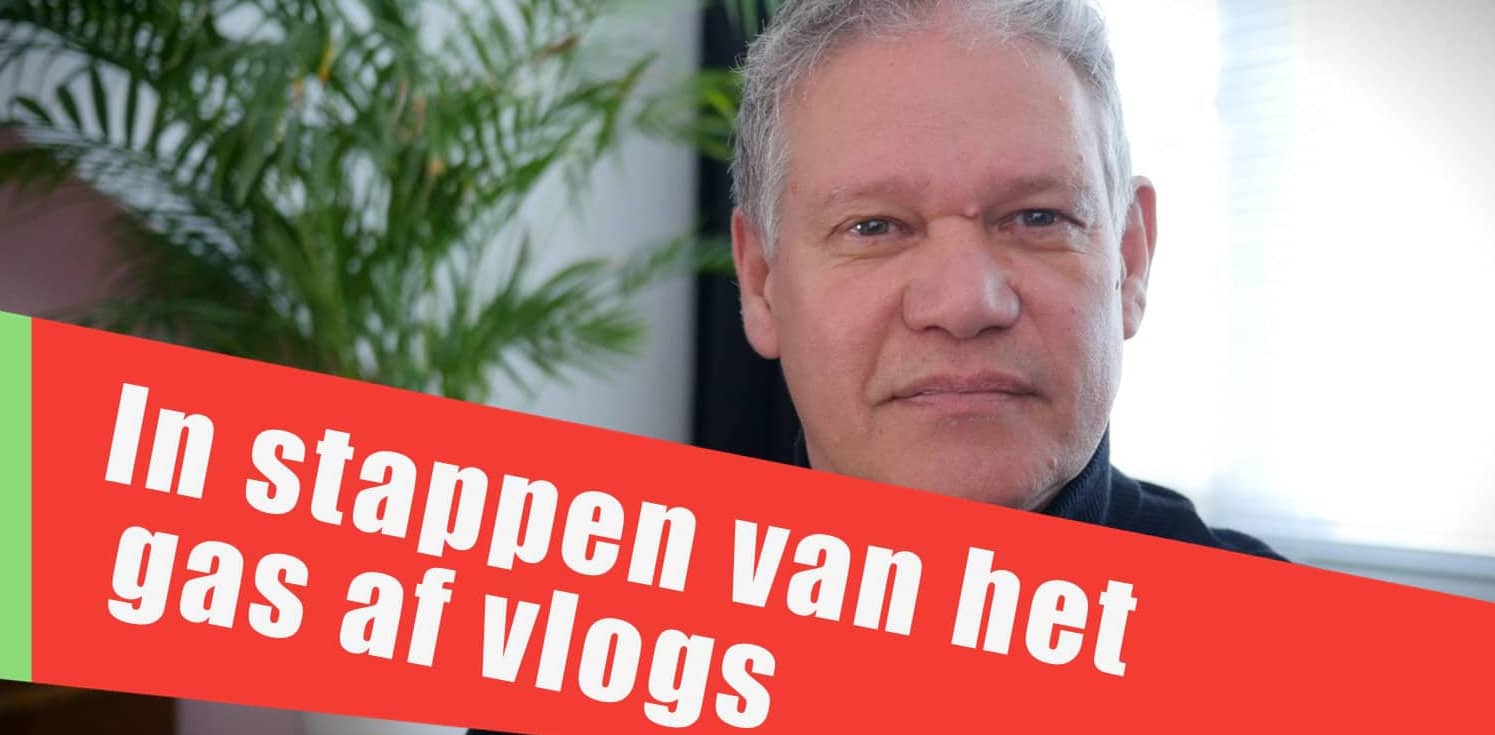 Vlogs over hoe je in stappen van het gas af gaat thuisaccu